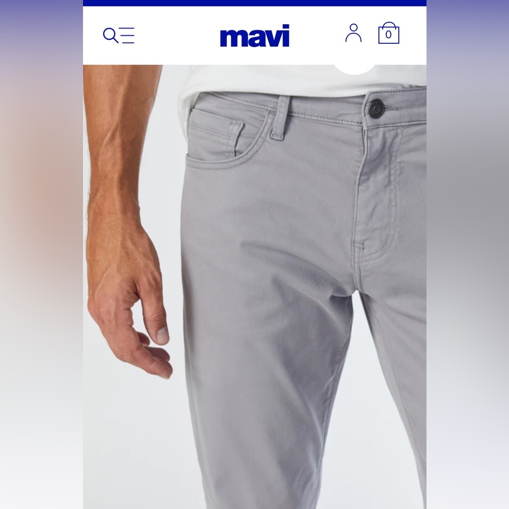 Men’s Mavi Brand Zach straight leg pants, size 35/34